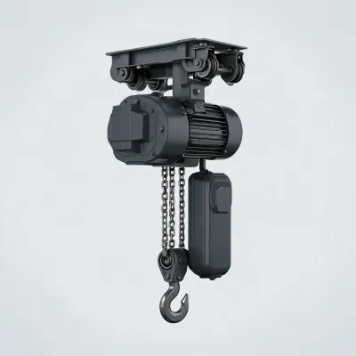5 ton electric chain hoist with trolley